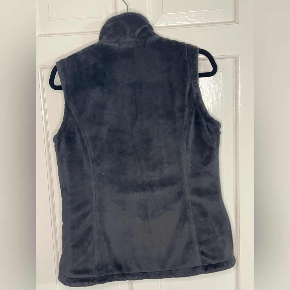 Free Country Women's Black And Gray Reversible Vest - Picture 4 of 5